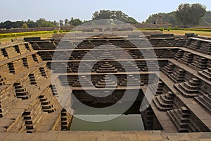 Stepped Tank. Hampi, Karnataka