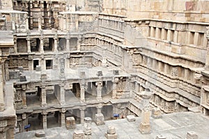 Stepped water well of Patan