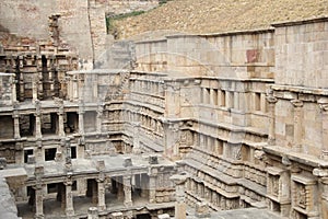 Stepped water well of Patan