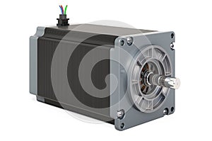 Stepper motor, 3D rendering