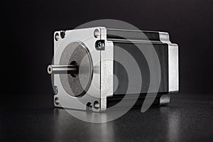 Stepper motor of CNC linear axis drive