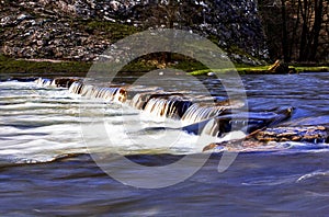 Stepping Stones Dovedale Derbyshire Dales