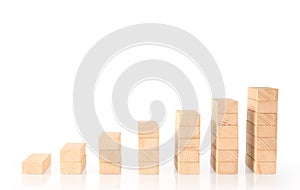 Stepping up toy staircase