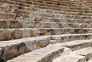 Steps of the ancient ruins of Kourion