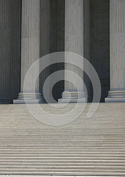 Steps and columns (supreme court)