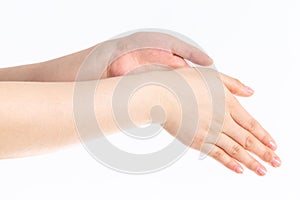 Steps of hand washing way