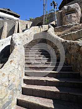 Steps of La Quebrada photo