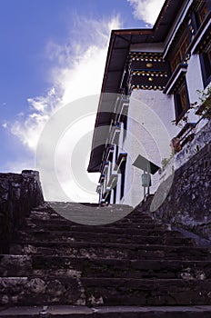Steps leading to Tawang Monastry