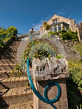 Steps leading up to Overbeck House photo