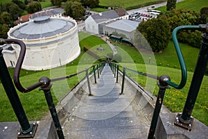 Steps at Lion`s Mound