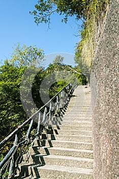 The steps of the mountain