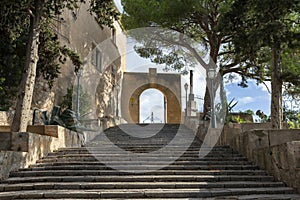 Steps at Santuari de Sant Salvador