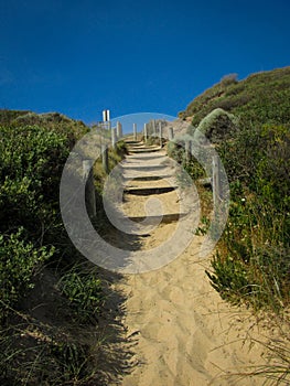 Steps to a beach in Venus Bay