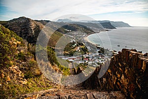 Steps up the mountain