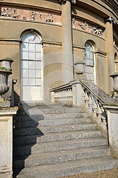 Steps up to Hall