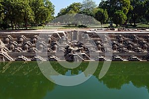 Stepwell at Sun Temple Modhera in Ahmedabad