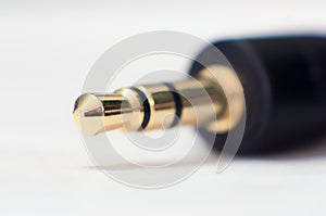 Stereo audio jack plug