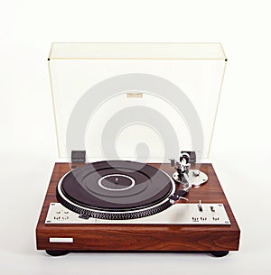 Stereo Turntable Vinyl Record Player Analog Retro Vintage