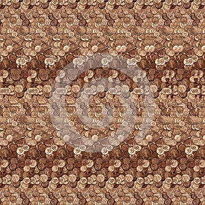 Stereogram, coin photo background, a disdain gesture hidden