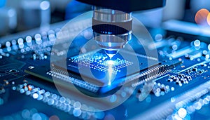 Advanced Microchip Manufacturing with Laser Precision