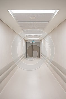 Sterile Hospital Corridor