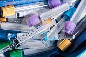 Lab equipment for taking blood tests