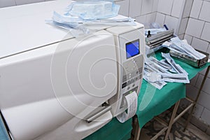 Dental sterilization device