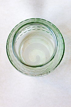 Sterilized glass container for making herbal liqueur