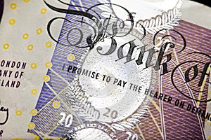 Sterling Note Close-Up