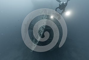 Stern of the SS Thistlegorm