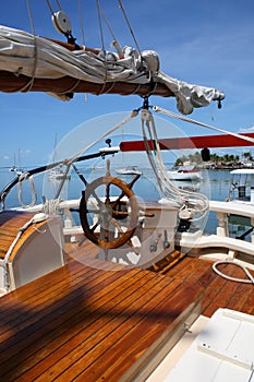 Stern of a Tall ship