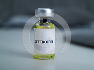 Steroids Injection Bottle photo