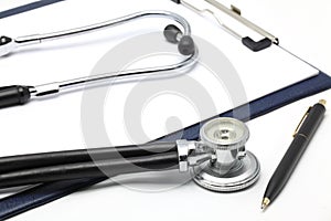 Stethoscope With Clipboard