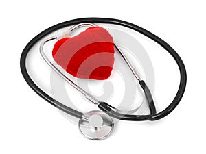 Stethoscope and heart