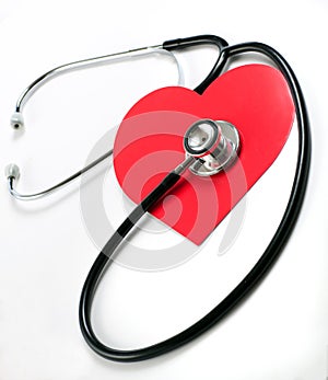 Stethoscope heart