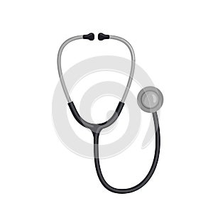 Stethoscope icon isolated on white background