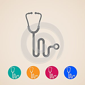 Stethoscope icons