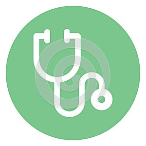 Stethoscope  Isolated Vector Icon that can be easily modified or edit