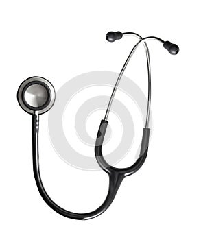 Stethoscope isolated on white