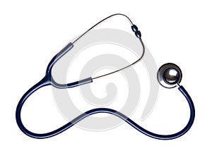 Stethoscope isolated on white