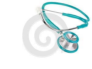 Stethoscope isolated on white