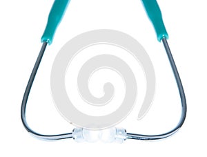 Stethoscope isolated on white