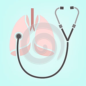 Stethoscope lungs Icon