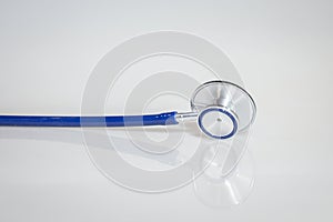 Stethoscope is main doctor`s diagnostic instrument