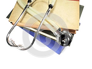 Stethoscope on Reference Books