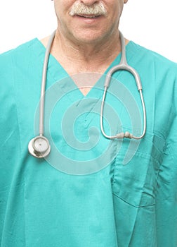 Stethoscope on Scrubs I