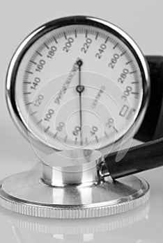 Stethoscope and sphygmomanometer