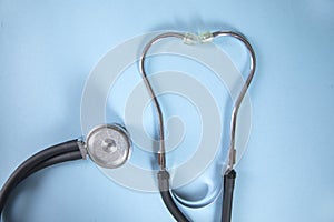 Stethoscope on table