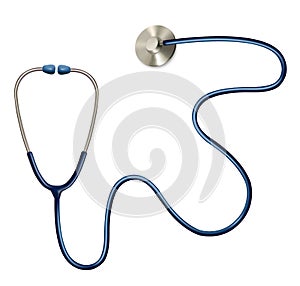 Stethoscope. Vector
