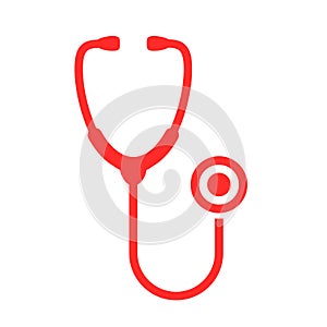 Stethoscope vector icon